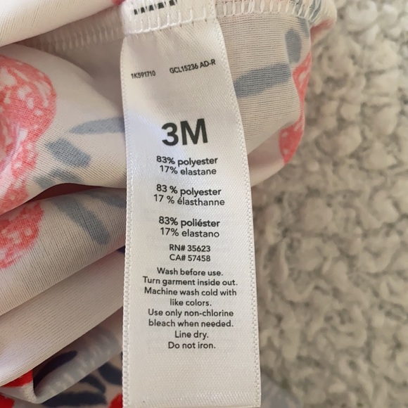 Just One You By Carter's Baby Girl Swim Suit Two Piece NWOT Size 3 Months - Picture 6 of 6